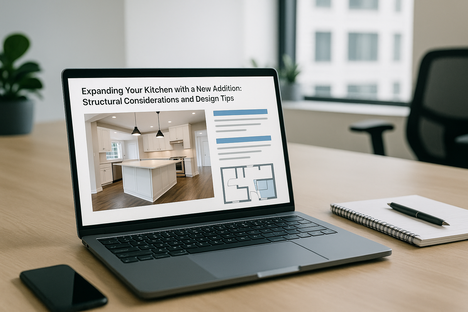 Expanding Your Kitchen with a New Addition: Structural Considerations and Design Tips