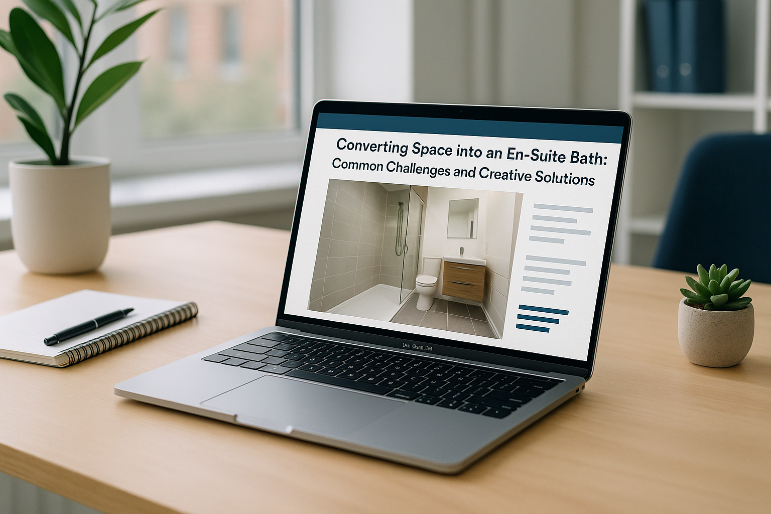 Converting Space into an En-Suite Bath: Common Challenges and Creative Solutions