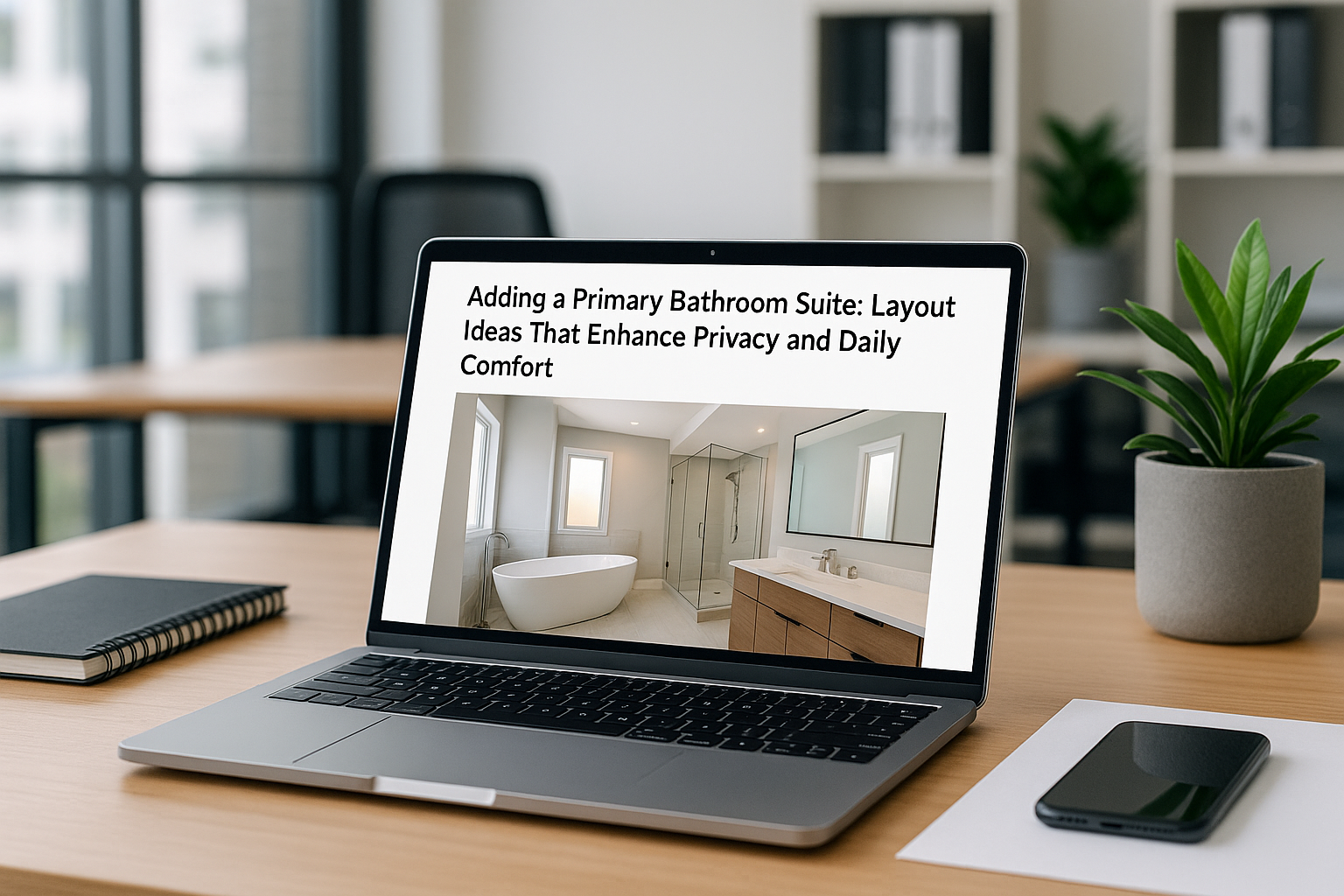 Adding a Primary Bathroom Suite: Layout Ideas That Enhance Privacy and Daily Comfort